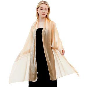 Women Shawls And Wraps For Evening Dresses Lightweight Sheer Crepe Scarf🐬